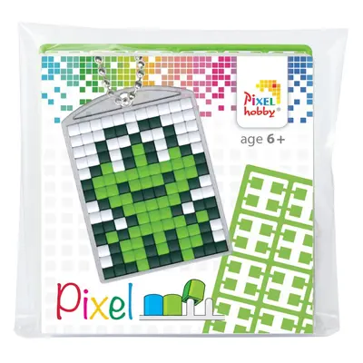 Pixelhobby Pixel klíčenka žába nebo krokodýl - 1 ks