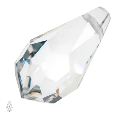 Preciosa MC přívěsek kapka 984 9x18mm Crystal - 2 ks