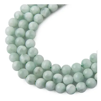 Korálky z minerálu Zelený Larimar 6mm - 10 ks