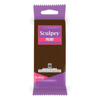 Sculpey PREMO 454g Burnt Umber hnědá - 1 ks