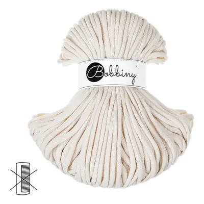 Bobbiny Macramé šňůra Premium 5mm Natural - 1 ks