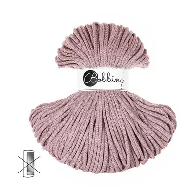 Bobbiny Macramé šňůra Premium 5mm Mauve - 1 ks