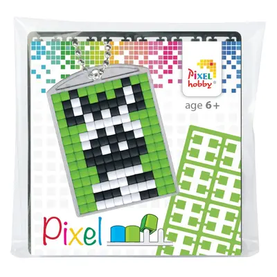 Pixelhobby Pixel klíčenka zebra - 1 ks