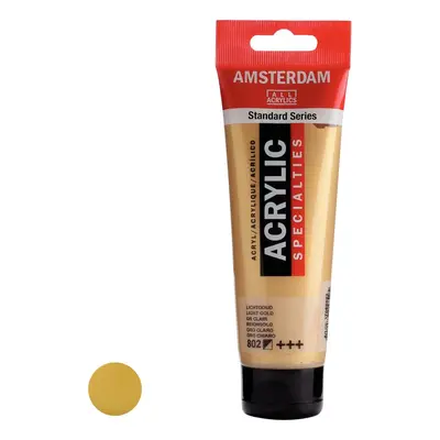 Royal Talens Amsterdam akrylová barva v tubě Standart Series 120 ml 802 Light Gold - 1 ks