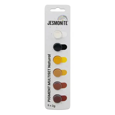 JESMONITE pigment sada barev 6 x 2 g Natural - 1 ks