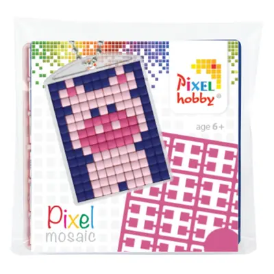 Pixelhobby Pixel klíčenka prase nebo kráva - 1 ks