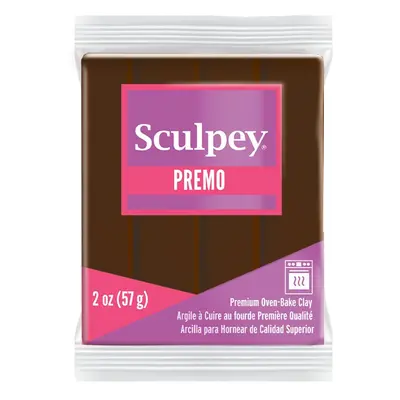 Sculpey PREMO Burnt Umber hnědá - 1 ks