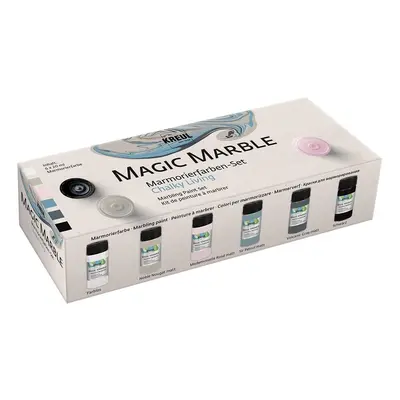 Kreul Sada Mramorovací barva Magic Marble Křídové barvy 6x20ml - 1 ks