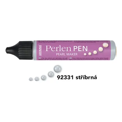 Kreul Tekuté perly KREUL PERLEN PEN 29ml stříbrný - 1 ks