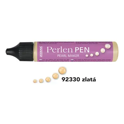 Kreul Tekuté perly KREUL PERLEN PEN 29ml zlatý - 1 ks