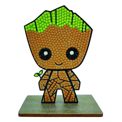 Diamantové malování postava Marvel Groot - 1 ks