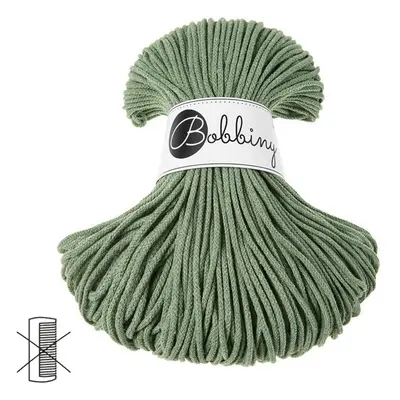 Bobbiny Macramé šňůra Junior 3mm Eucalyptus green - 1 ks