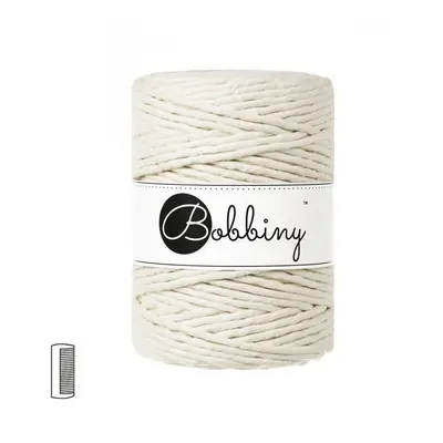 Bobbiny Macramé příze XXL 5mm Natural - 1 ks