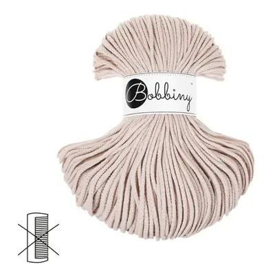 Bobbiny Macramé šňůra Junior 3mm Nude - 1 ks