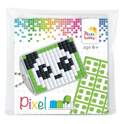 Pixelhobby Pixel klíčenka panda nebo mýval - 1 ks