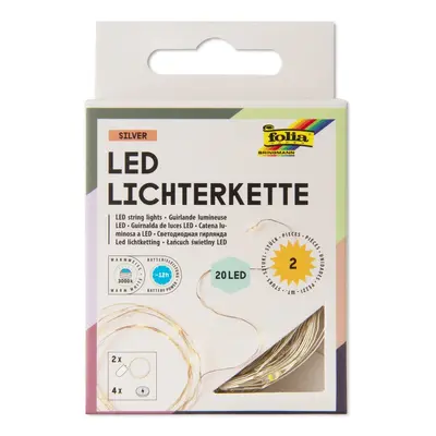 LED svítící řetěz 2ks - 1 ks