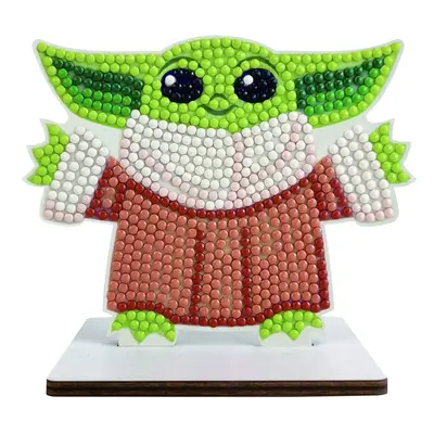 Diamantové malování postava Star Wars Baby Yoda - 1 ks