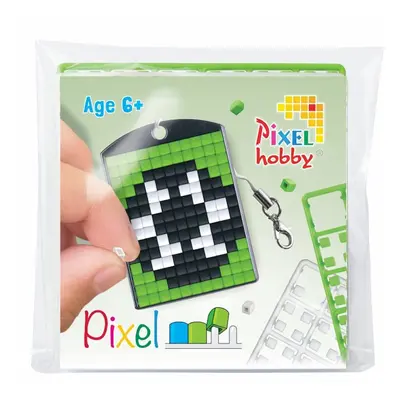 Pixelhobby Pixel klíčenka fotbalový míč nebo hřiště - 1 ks