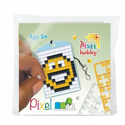 Pixelhobby Pixel klíčenka smajlík - 1 ks