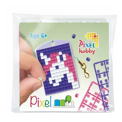 Pixelhobby Pixel klíčenka jednorožec - 1 ks