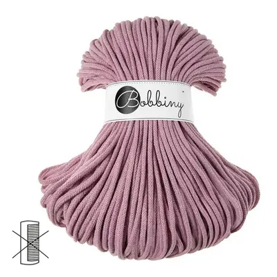 Bobbiny Macramé šňůra Premium 5mm Dusty pink - 1 ks