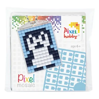 Pixelhobby Pixel klíčenka tučňák nebo lední mědvěd - 1 ks