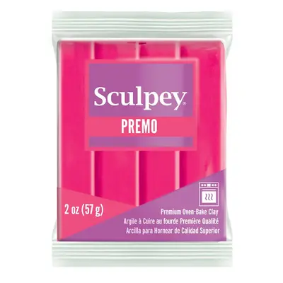 Sculpey PREMO Fluorescent Pink neonová růžová - 1 ks