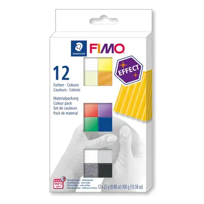 Staedtler FIMO Effect sada 12 barev 25g - 1 ks