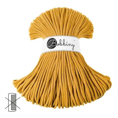 Bobbiny Macramé šňůra Premium 5mm Mustard - 1 ks