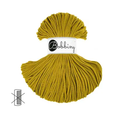 Bobbiny Macramé šňůra Junior 3mm Spicy Yellow - 1 ks