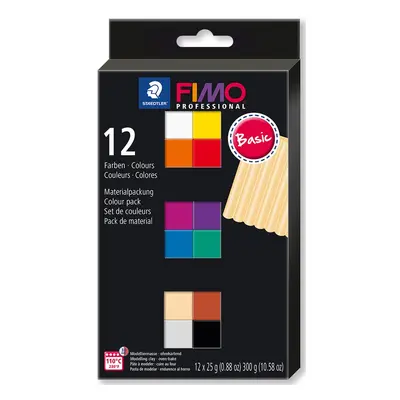 Staedtler FIMO Professional sada 12 barev 25g Basic - 1 ks