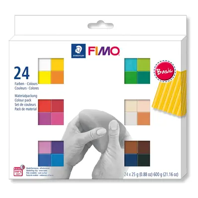 Staedtler FIMO Soft sada 24 barev 25g Basic - 1 ks