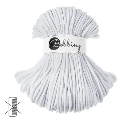 Bobbiny Macramé šňůra Premium 5mm White - 1 ks