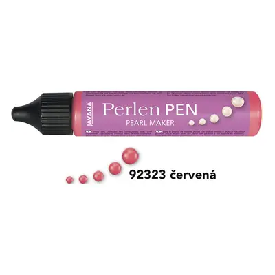 Kreul Tekuté perly KREUL PERLEN PEN 29ml červený - 1 ks