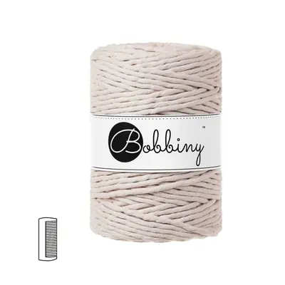 Bobbiny Macramé příze XXL 5mm Nude - 1 ks