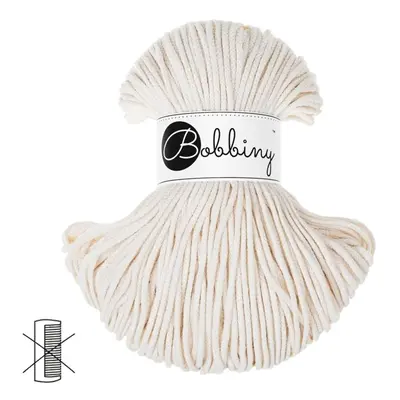 Bobbiny Macramé šňůra Junior 3mm Natural - 1 ks