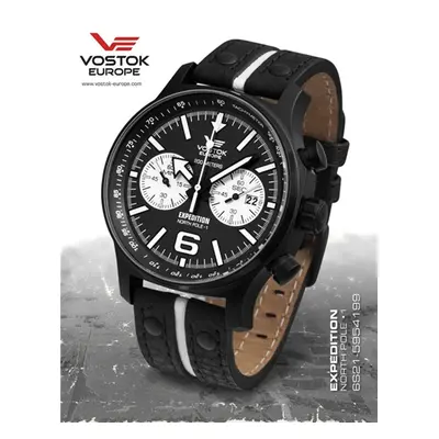 Hodinky Vostok Expedition North Pole Chrono 6S21/5954199 + Dárek zdarma