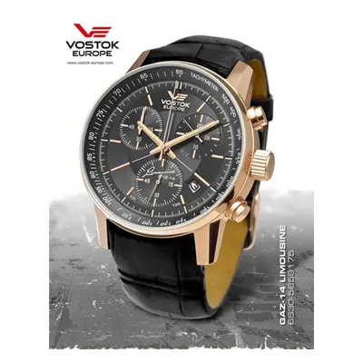 Hodinky Vostok Europe GAZ-14 Grand Chrono Trigolight 6S30/5659175 + Dárek zdarma