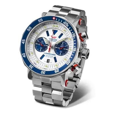 Hodinky Vostok Lunochod Chrono 6S21/620A630B + Dárek zdarma