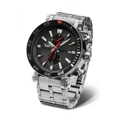 Pánske hodinky Vostok Europe ENERGIA Rocket chrono line VK61/575A588B + dárek zdarma