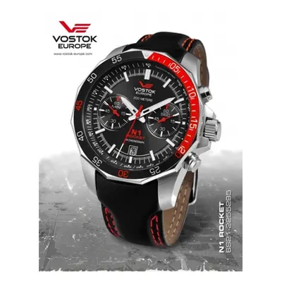 Hodinky Vostok Rocket N-1 Chrono 6S21/2255295 + Dárek zdarma