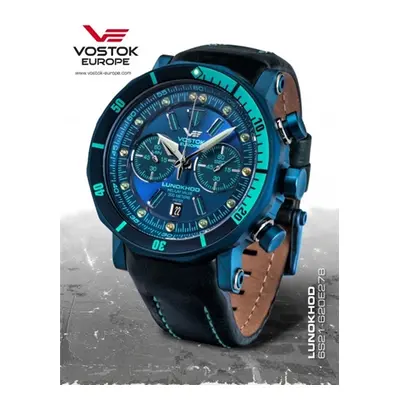 Hodinky Vostok Lunochod Chrono 6S21/620E278 + Dárek zdarma