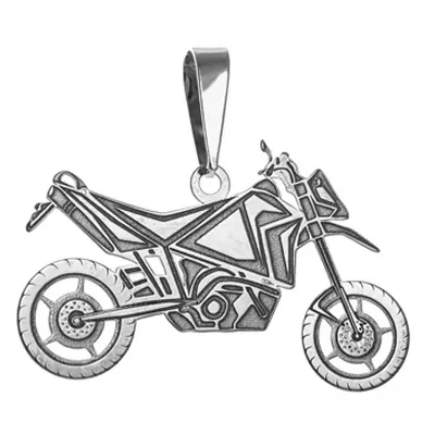 Stříbrný přívěšek enduro pa0194sf