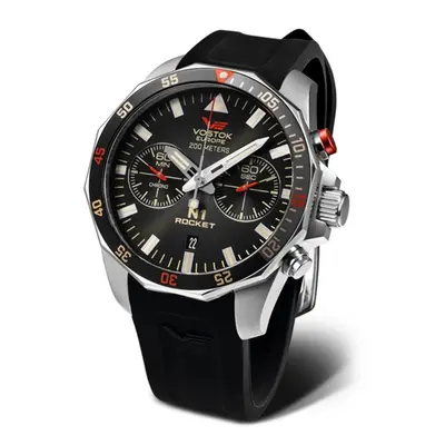 Hodinky Vostok Rocket N-1 Chrono line 6S21/225A618S + Dárek zdarma