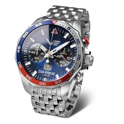 Hodinky Vostok limitovaná edice Česká republika 6S21-225A481B+ Dárek zdarma