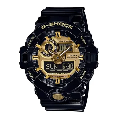 Pánské hodinky Casio G-SHOCK GA 710GB-1A + DÁREK ZDARMA