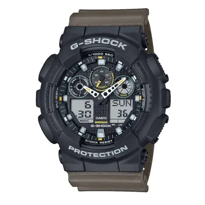 Pánské hodinky Casio G-SHOCK GA-100TU-1A3ER + DÁREK ZDARMA