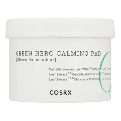 COSRX Čistící a zklidňující polštářky One Step Green Hero Calming Pad (70 ks)