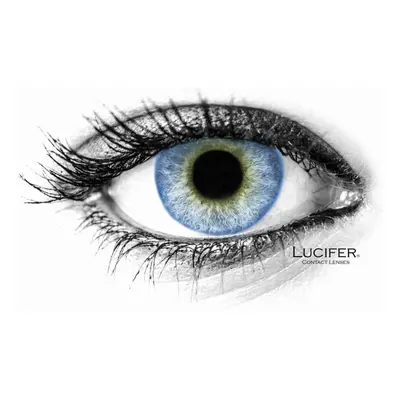 Lucifer Barevné čočky - dioptrické - CLOUD BLUE (2 čočky) - -3.00