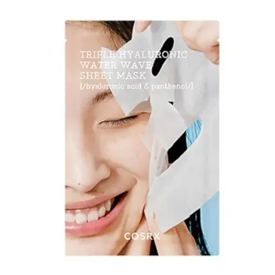 COSRX Plátýnková maska Hydrium Triple Hyaluronic Water Wave Sheet Mask